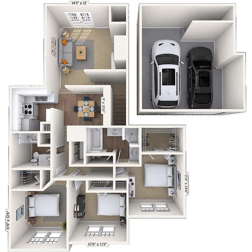 Floor plan Caldwell