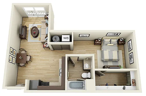 Floor plan Overnighter