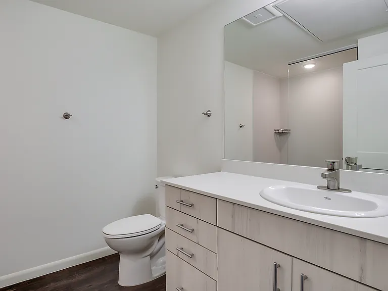 312 Pictured, 314 (top floor) has flipped/mirror floorplan, same fixtures & finishes