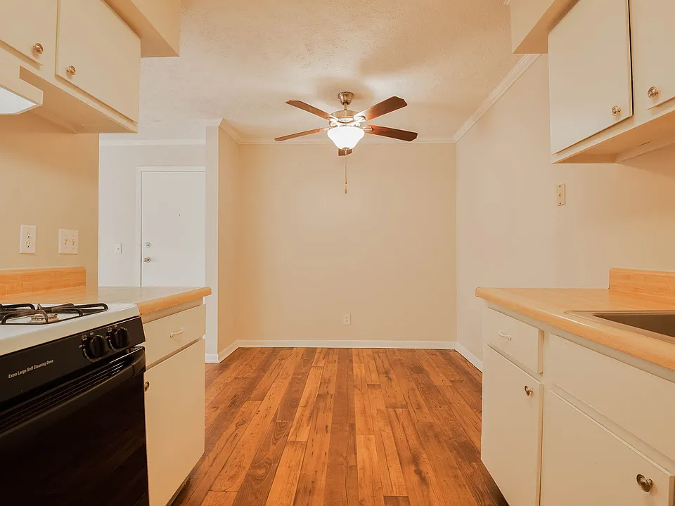Convenient Double Galley Kitchen Layout