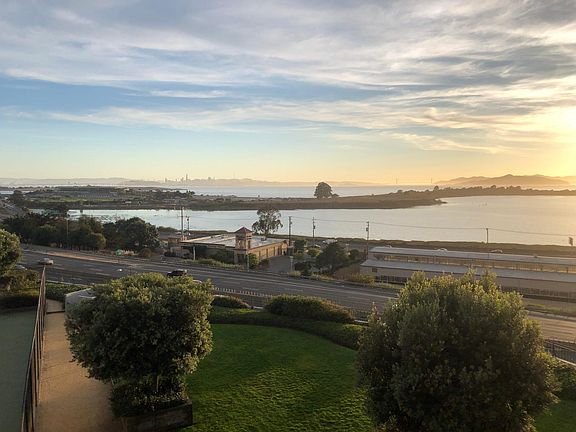 View from public patio