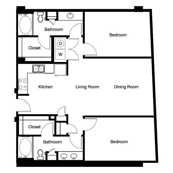Floor plan B1
