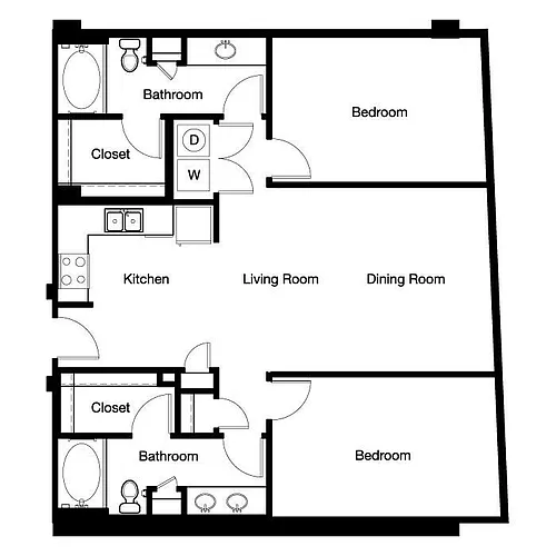 Floor plan B1