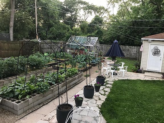 rear garden area (shared)