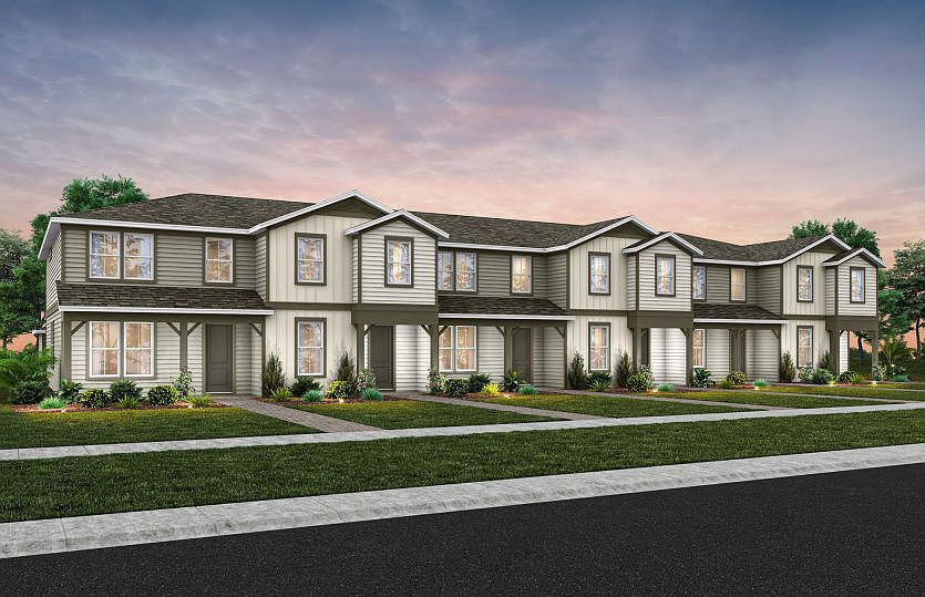 Foxtail Townhome Farmhouse B Exterior