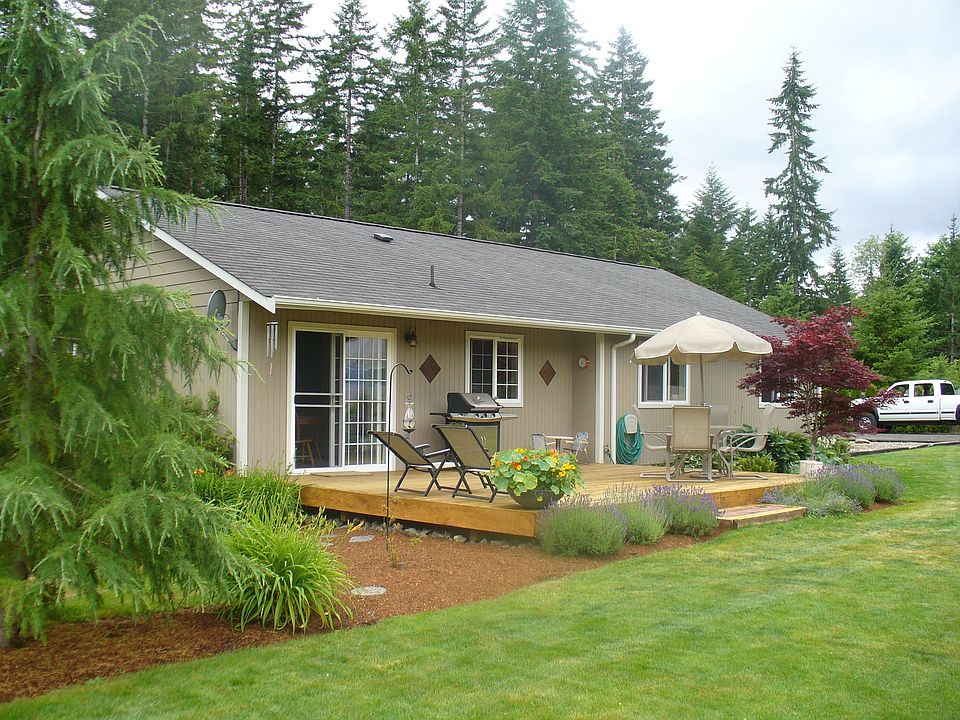Rear of house