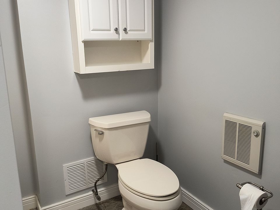 One Bathroom with shower/tub.