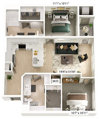 Floor plan B1