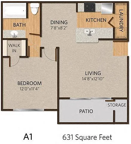 Floor plan A1