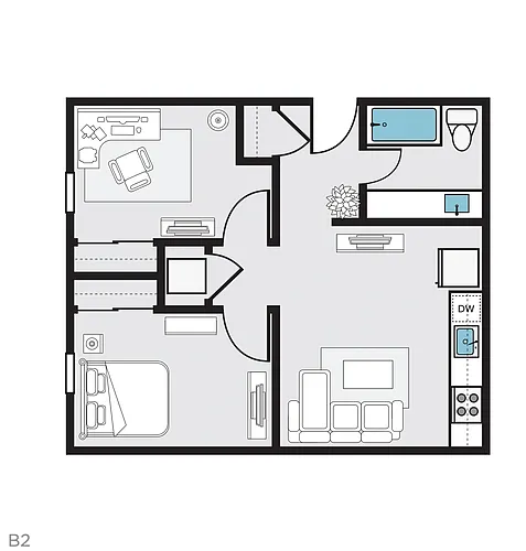 Floor plan B2