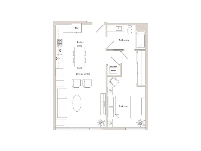 Floor plan A16