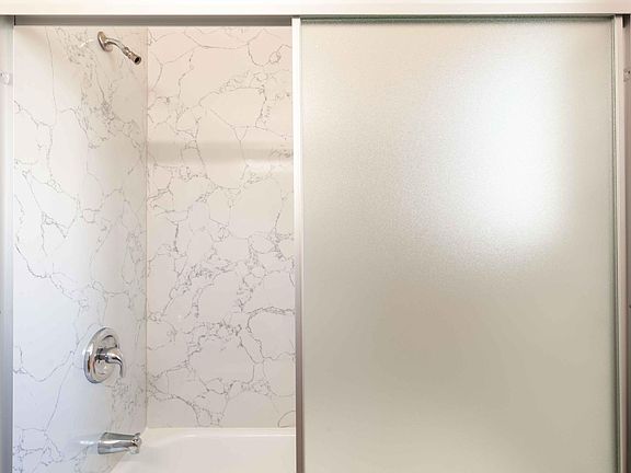 Sparkling new bathroom!