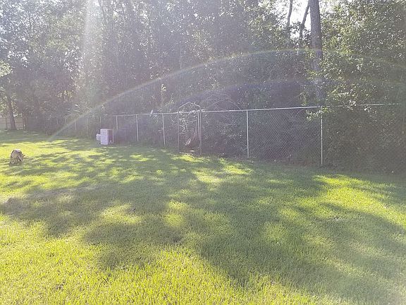 Portion of back yard 