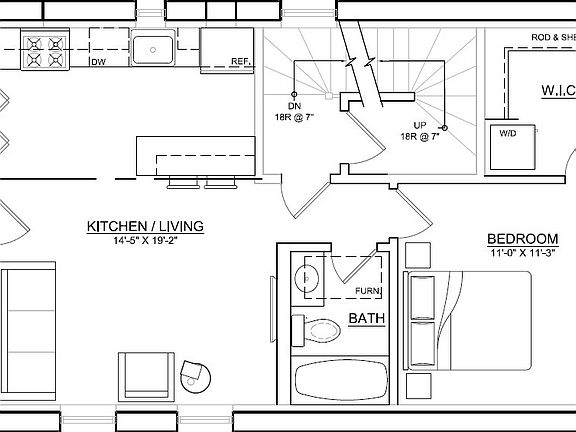 2nd image of 1056 N Hermitage Ave APT 2F