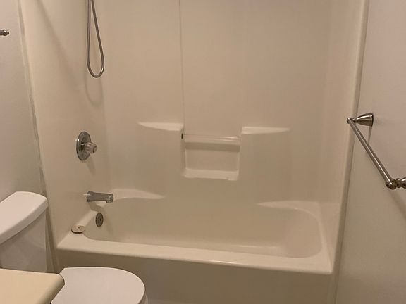 single sink and with mirror and large storage closet