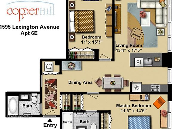 2nd image of 1595 Lexington Ave APT 6E