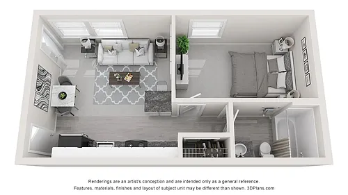 Floor plan The Dickenson