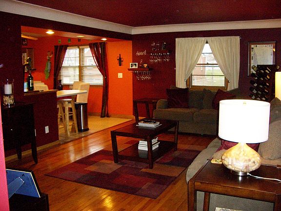 Living room to kitchen