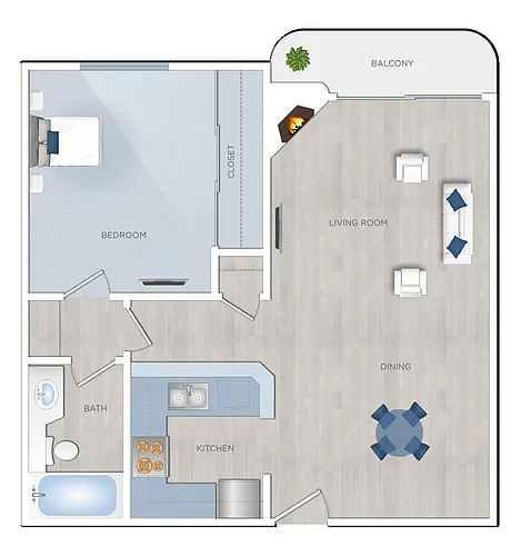 Floor plan B