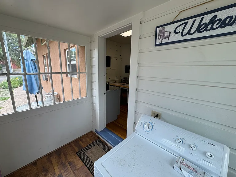 Private entry room for additional storage