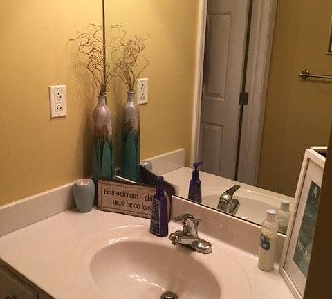 hallway bathroom