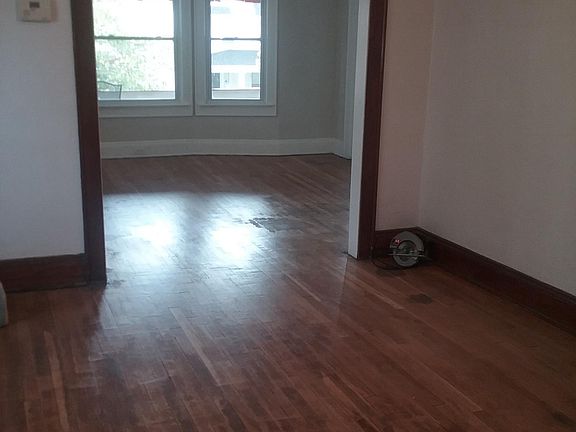 From dining room into living room to porch