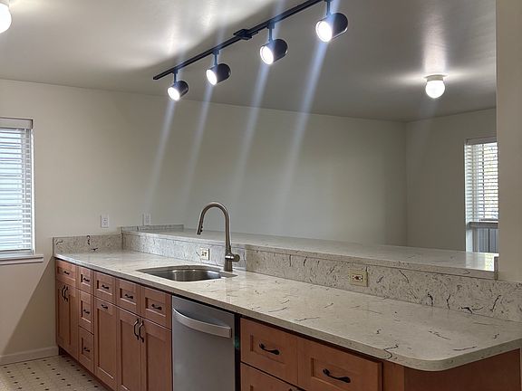 Additional overhead lighting.