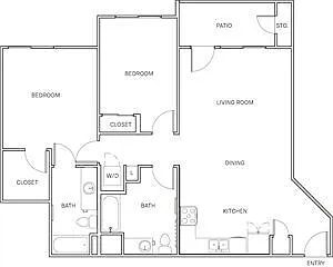 Floor plan B4