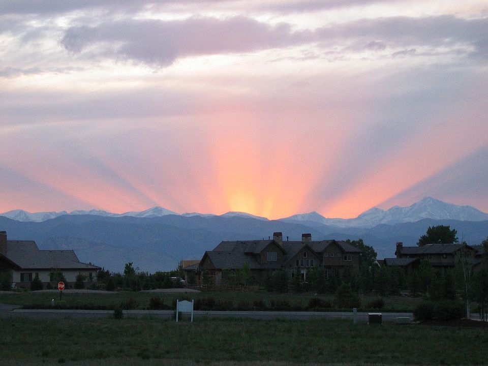 Sunset from Deck