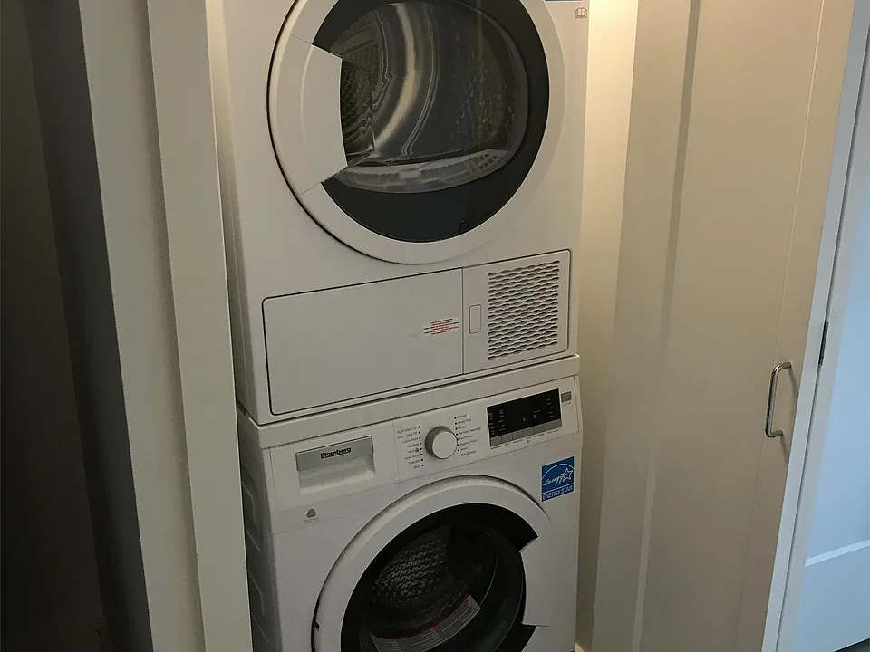 in unit washer and dryer