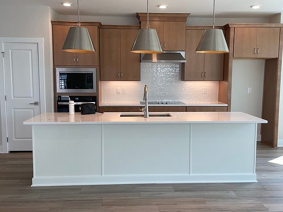 Gourmet kitchen. LG refrigerator will be installed.