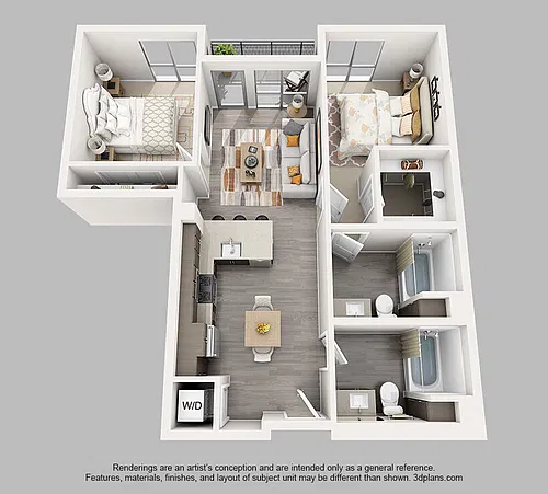 Floor plan B8