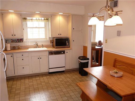 Kitchen with table space