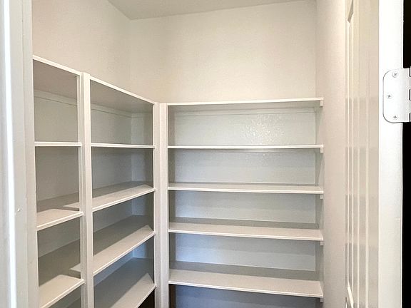 Construction progress - walk-in kitchen pantry