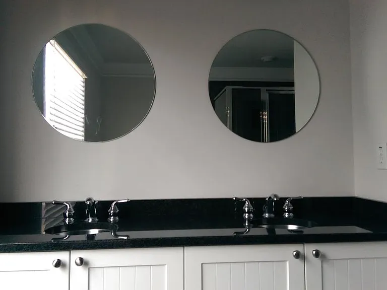 Master bathroom vanity