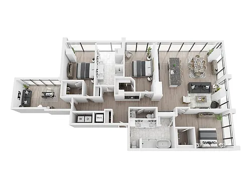 Floor plan Penthouse - B3