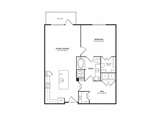 Floor plan A16