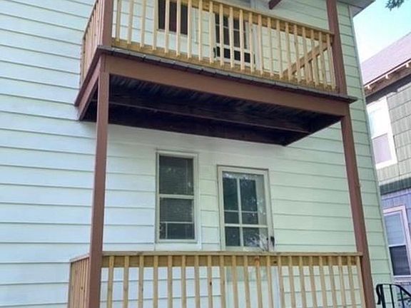Backyard deck