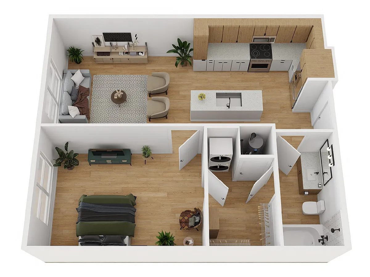 Floor plan A1