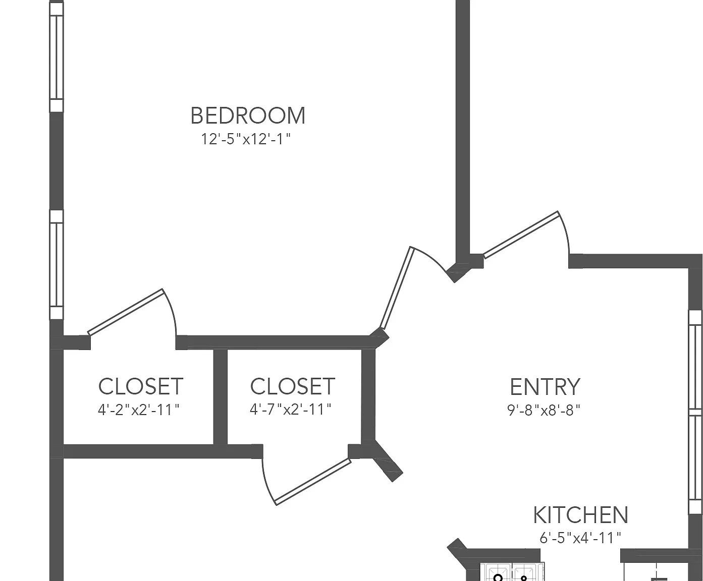 1 bed, 526 sqft, $900 — Photo 3