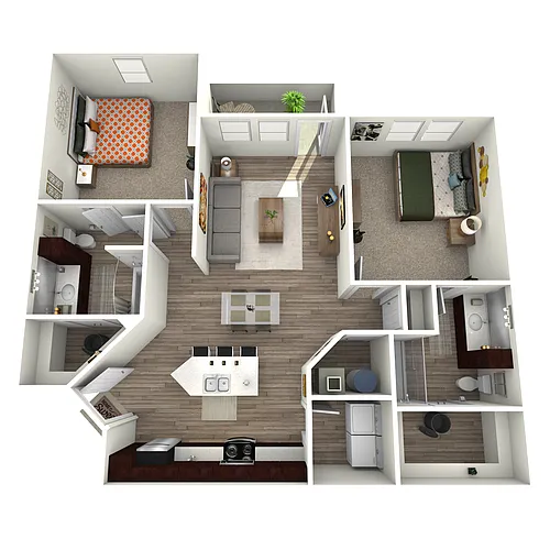 Floor plan Deercreek