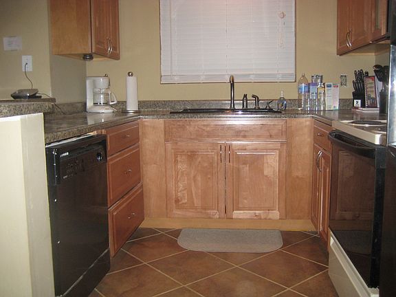 View of the sink area