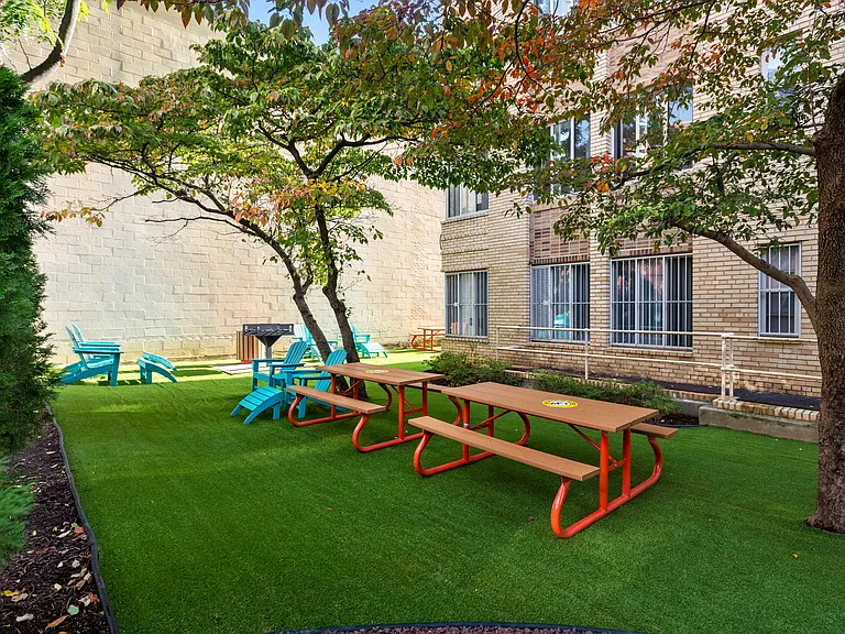 Outdoor Picnic and Grill Area