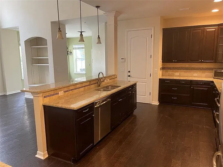 Nice and Cozy Kitchen all equipped with Stone and Stainless Steel Appliances
