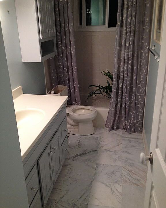 Carrera Marble Tile Floor