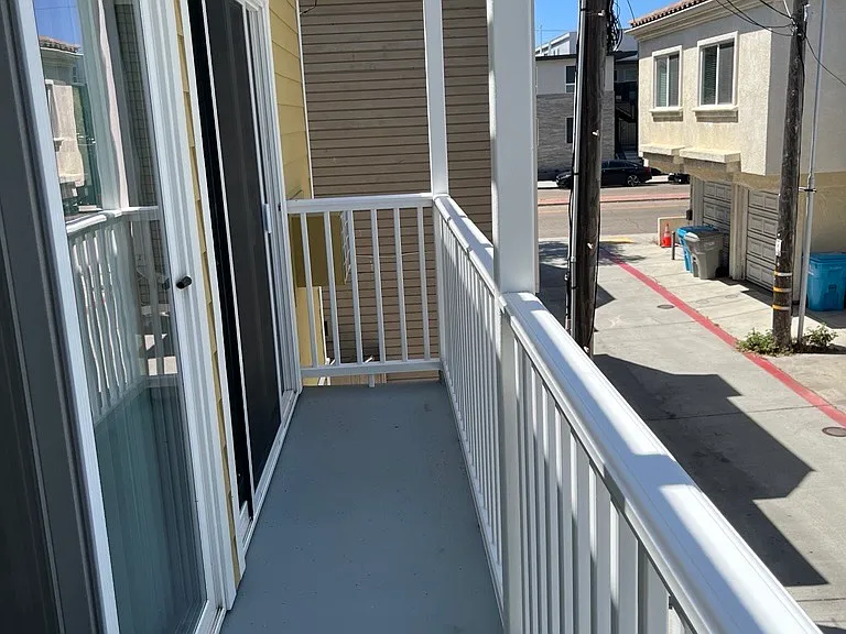 Back deck off of the primary room and bedroom #2