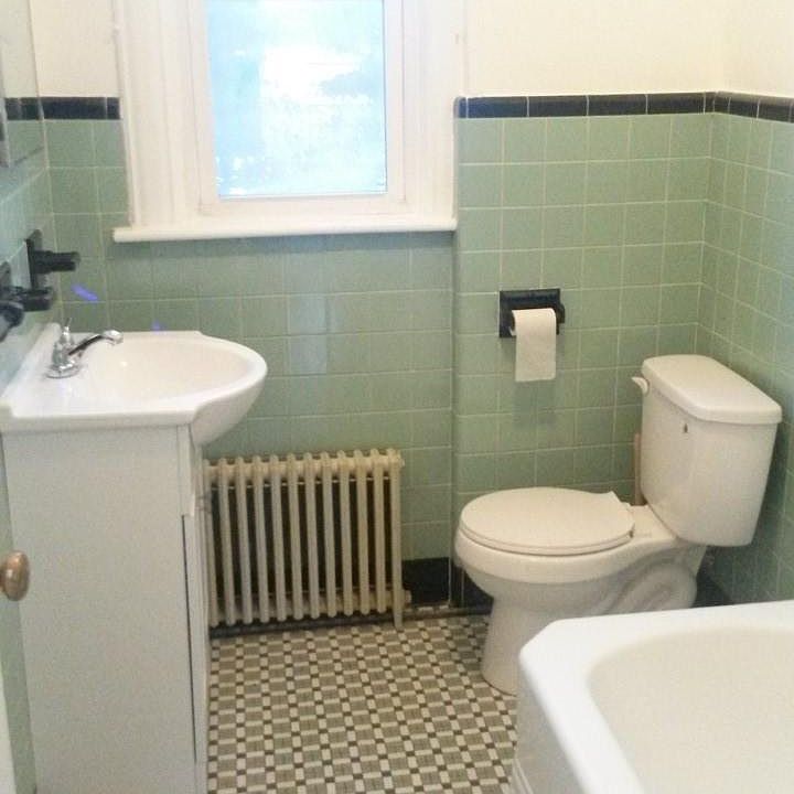 Bathroom-original tiles