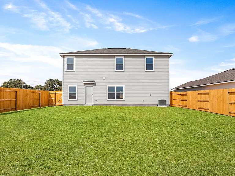 Enjoy a private, fully fenced back yard.
