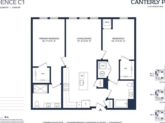 2nd image of 51 Okner Pkwy #1053