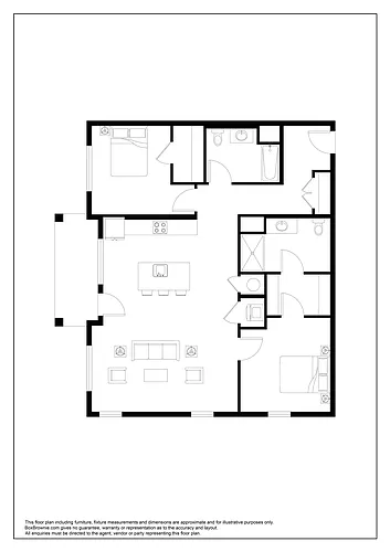 Floor plan B3